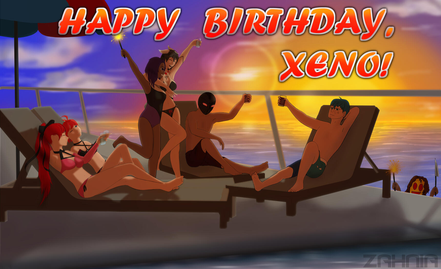 Summer birthday for XenoBeast125